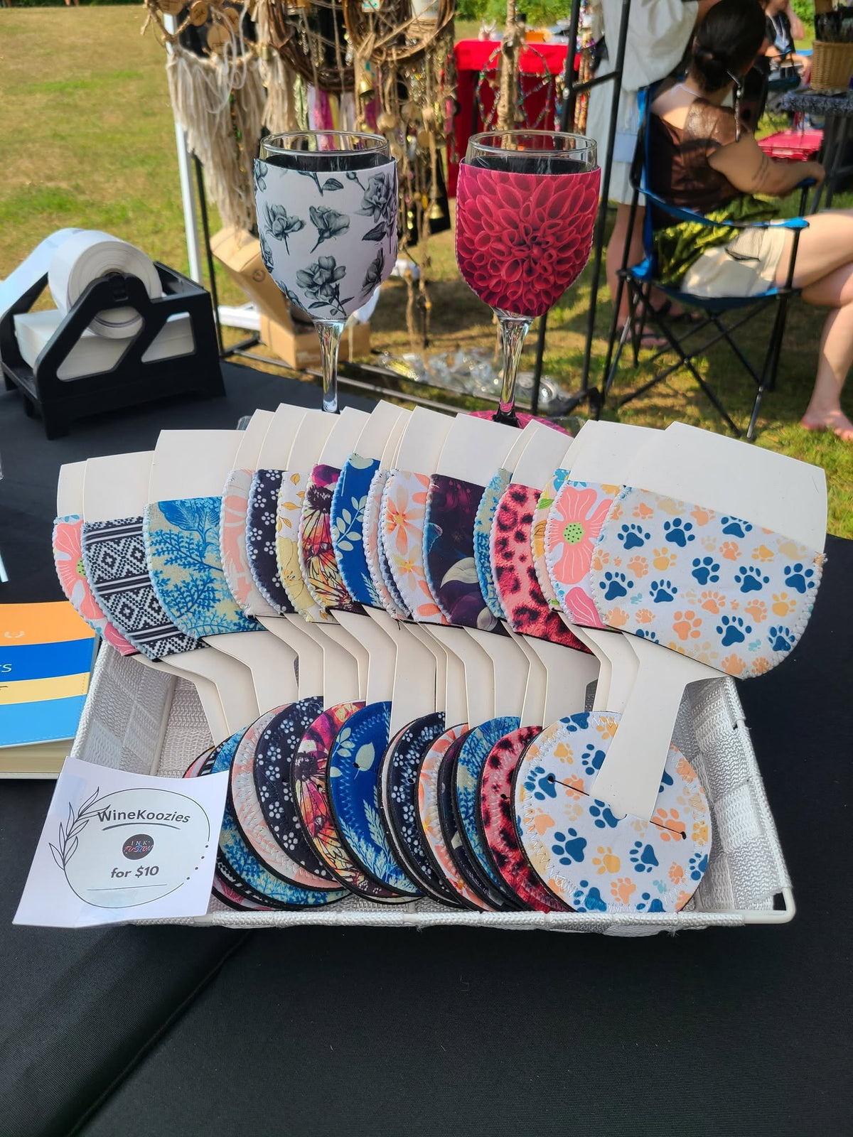 Wine Glass Koozies